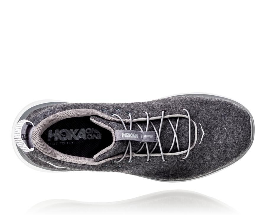 Hoka One One Løbesko Herre - Hupana Flow Wool - Grå - 826190PDS